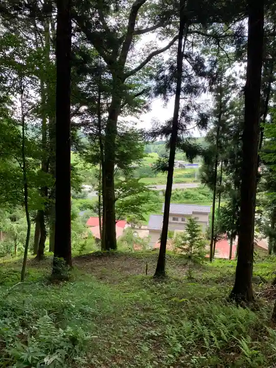 八幡神社(岩窪切岸城址)(福島県)
