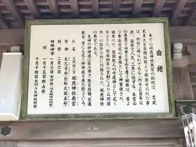 砥鹿神社（奥宮）の歴史
