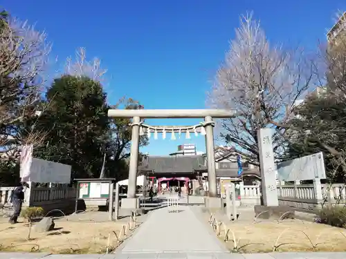 浅草神社の鳥居