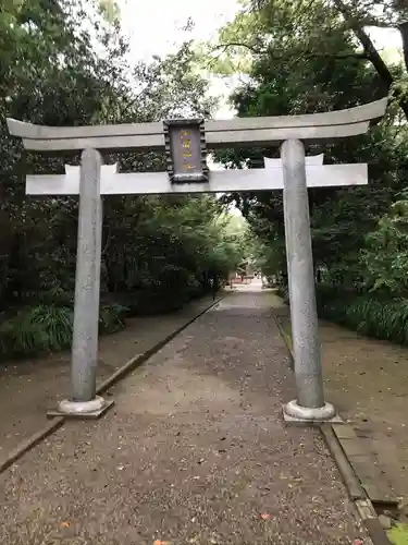 江田神社の鳥居