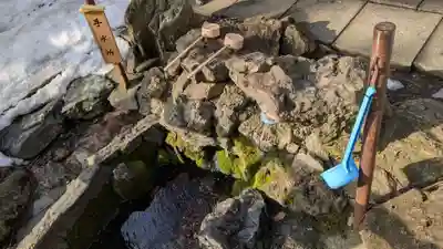 白石神社の手水舎