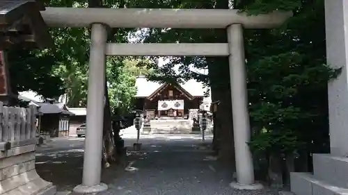 札幌諏訪神社の鳥居