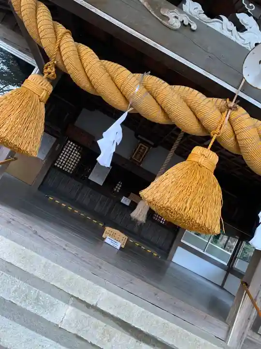 中郷八幡宮の本殿・本堂