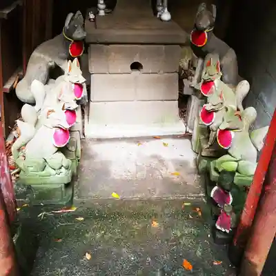 御田八幡神社の狛犬
