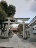 鎧神社の鳥居