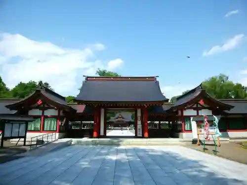 北海道護國神社の山門・神門