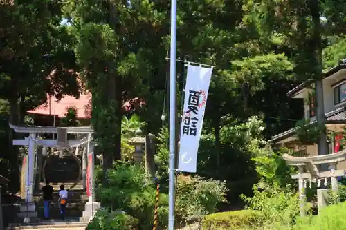 隠津島神社の景色