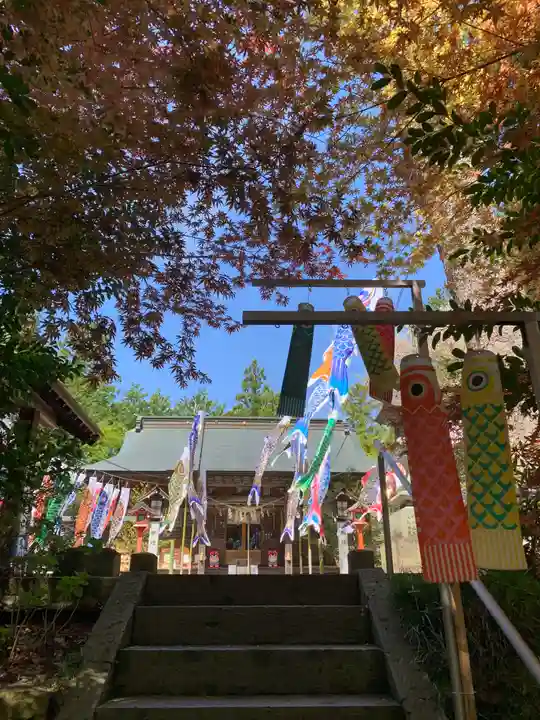 滑川神社 - 仕事と子どもの守り神(福島県)