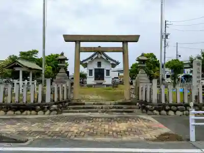 梅之郷神明社の鳥居