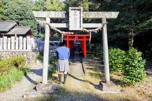 松原神社の鳥居