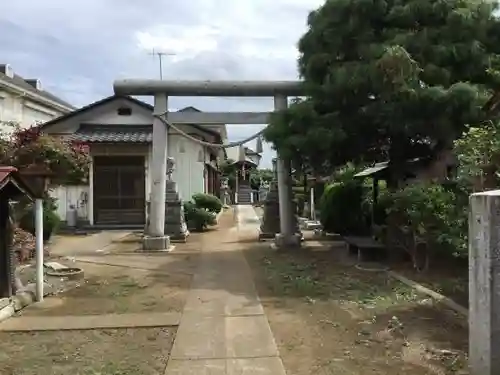 別雷神社稲荷神社の鳥居