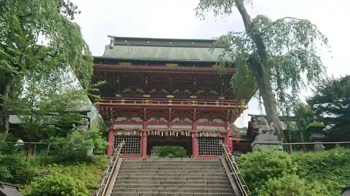 志波彦神社・鹽竈神社の山門・神門