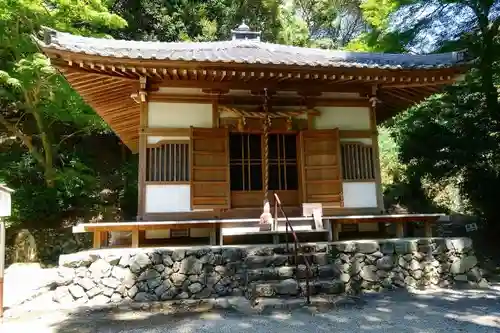 神峯山寺の本殿