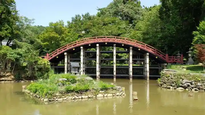 丹生都比売神社の庭園