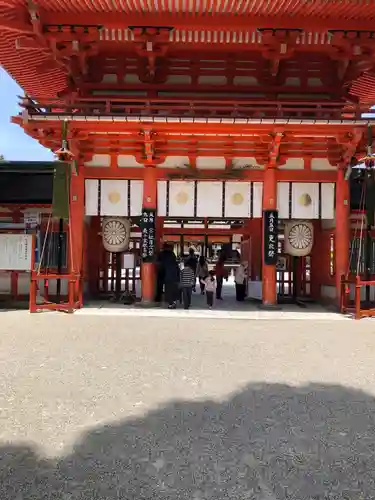 賀茂御祖神社（下鴨神社）の山門