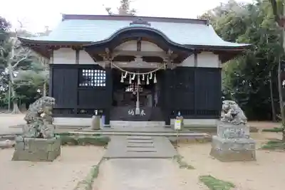 武射神社の本殿・本堂