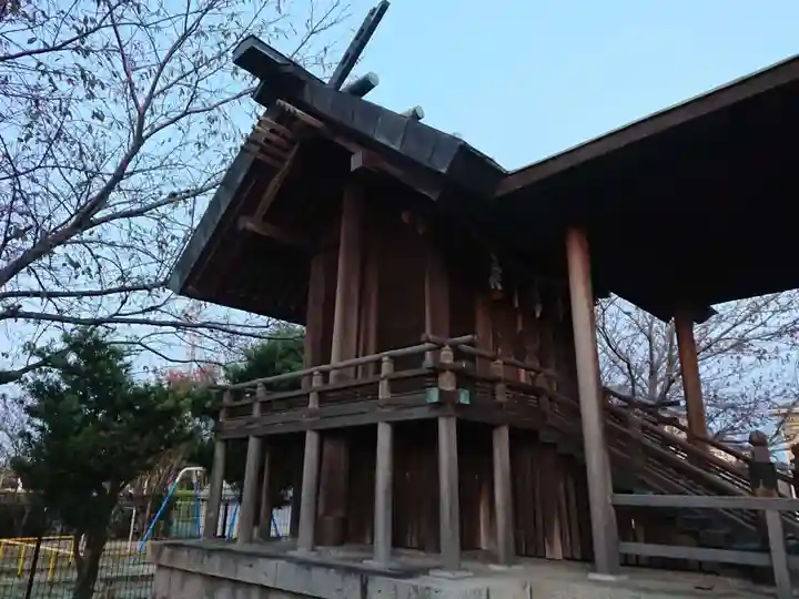 西神明社の本殿・本堂