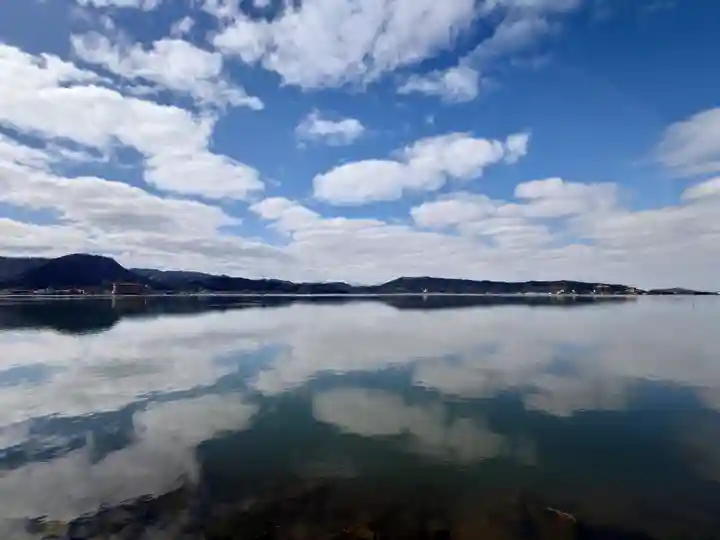 倭文神社の周辺