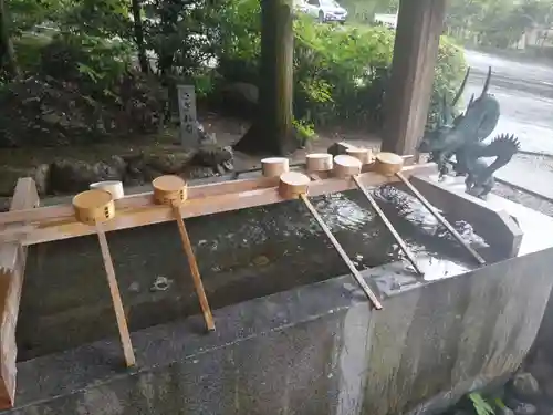 大縣神社の手水舎