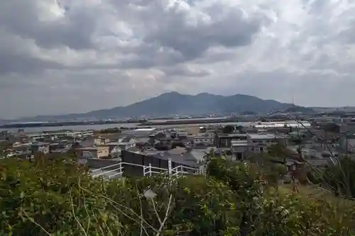 藤ノ木白山神社の景色