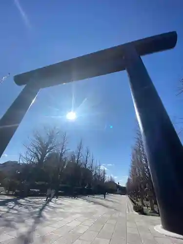 靖國神社の鳥居