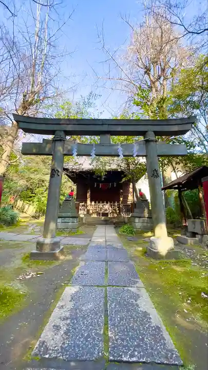 赤坂氷川神社の鳥居
