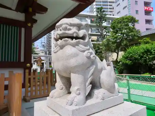 蒲田八幡神社の狛犬