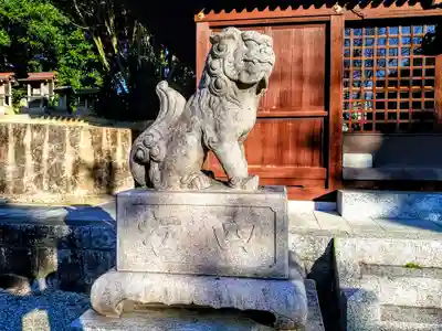 縣神社(福住縣神社)の狛犬
