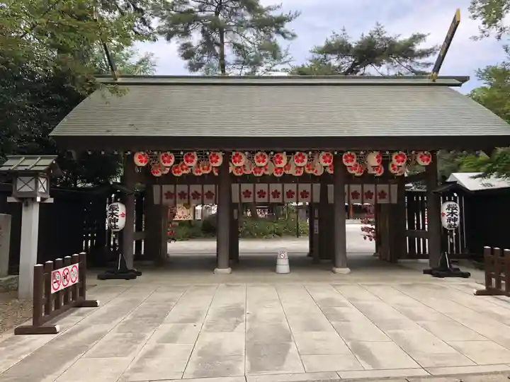 櫻木神社の山門・神門