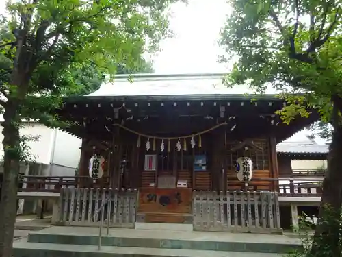 本郷氷川神社の本殿・本堂