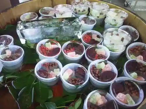 櫻木神社の食事