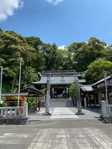 飽波神社の鳥居