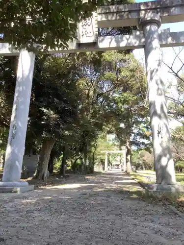 八剱社の鳥居