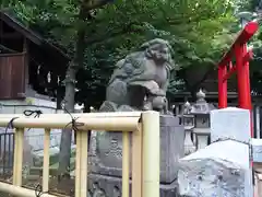 鎧神社の狛犬