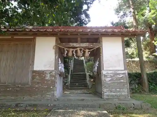 幡井神社の山門・神門