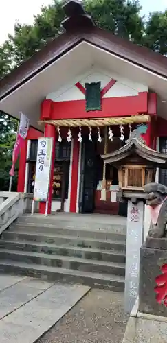 元郷氷川神社の本殿