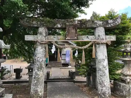 彌佐支刀神社の鳥居