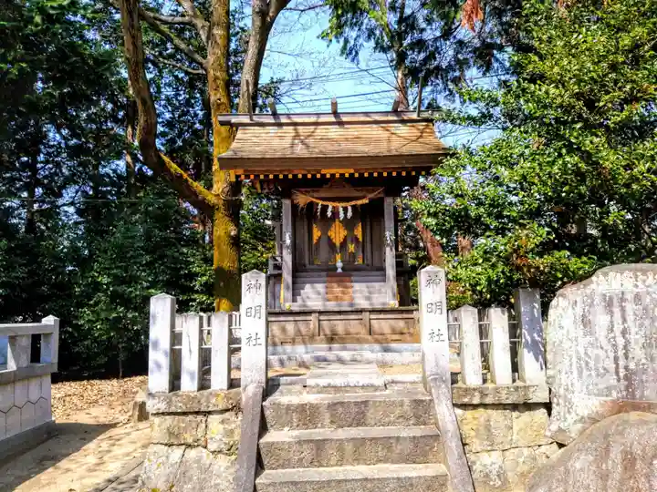 若宮八幡社(力長町)の末社・摂社