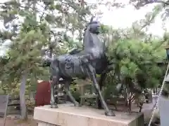 長浜八幡宮の狛犬