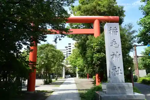 稲毛神社の鳥居