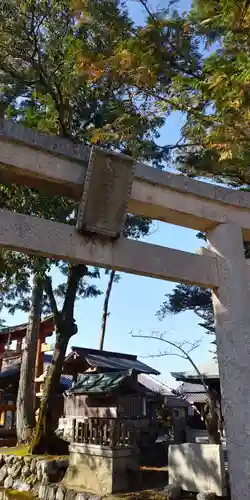 八幡神社の鳥居