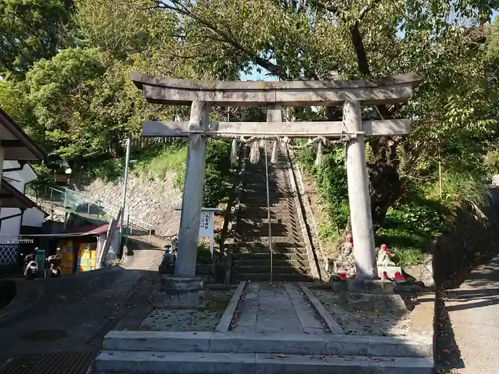 素鵞神社の鳥居