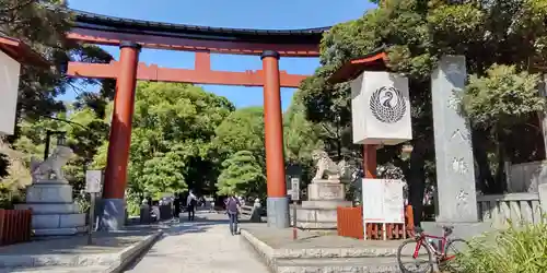 平塚八幡宮の鳥居