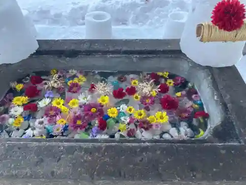 北広島市総鎮守　廣島神社の手水舎