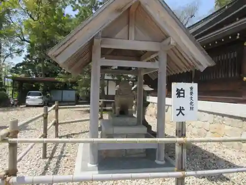 籠神社の狛犬