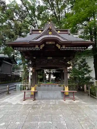 大國魂神社の手水