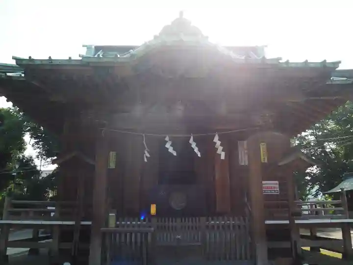 諏訪神社の本殿・本堂