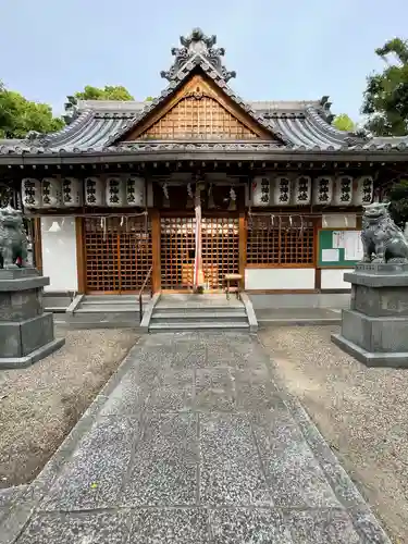 保利神社の本殿・本堂