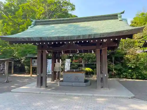 大宮八幡宮の手水舎