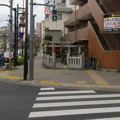 大松木下之稲荷大神の鳥居